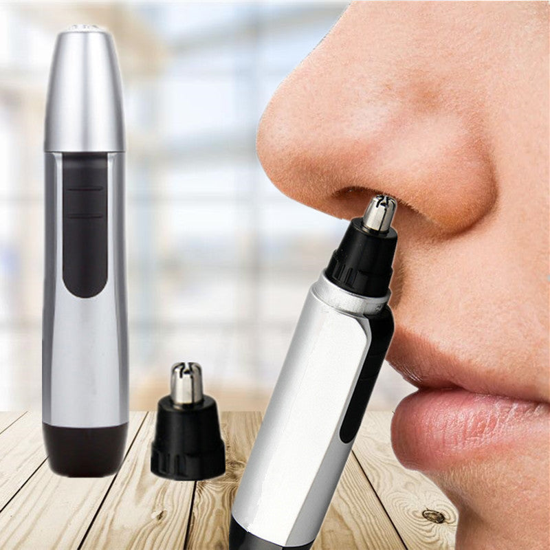 Electric Nose Hair Trimmer Men Women Ear Razor Removal Shaving Tool Face Care - ViroxaStore