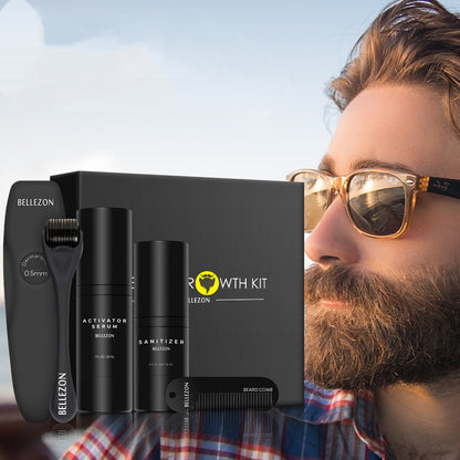 Beard Growth Liquid Beard Care Set - ViroxaStore