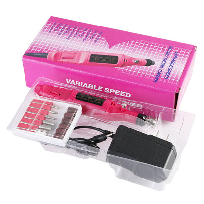 Electric Nail Polish Machine Pen Nail Art Tool - ViroxaStore