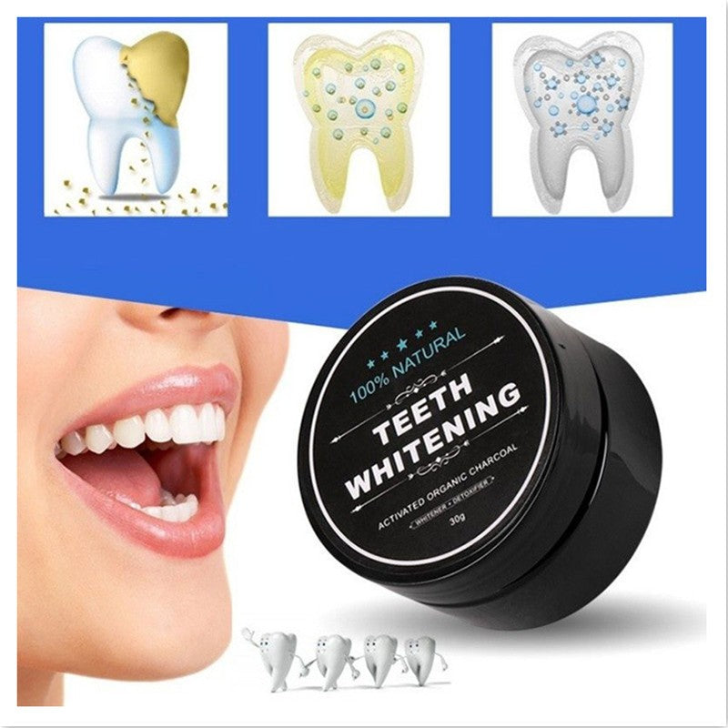Activated Charcoal Teeth Whitening Powder - ViroxaStore