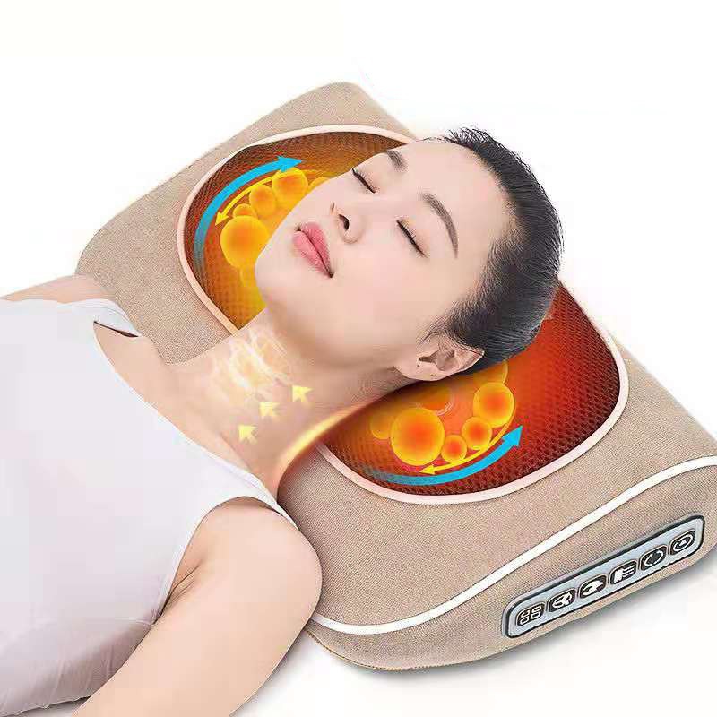 Cervical spine massager massage pillow multifunctional - ViroxaStore