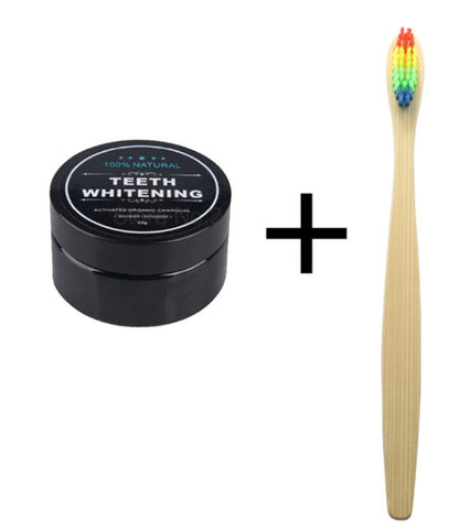 Activated Charcoal Teeth Whitening Powder - ViroxaStore