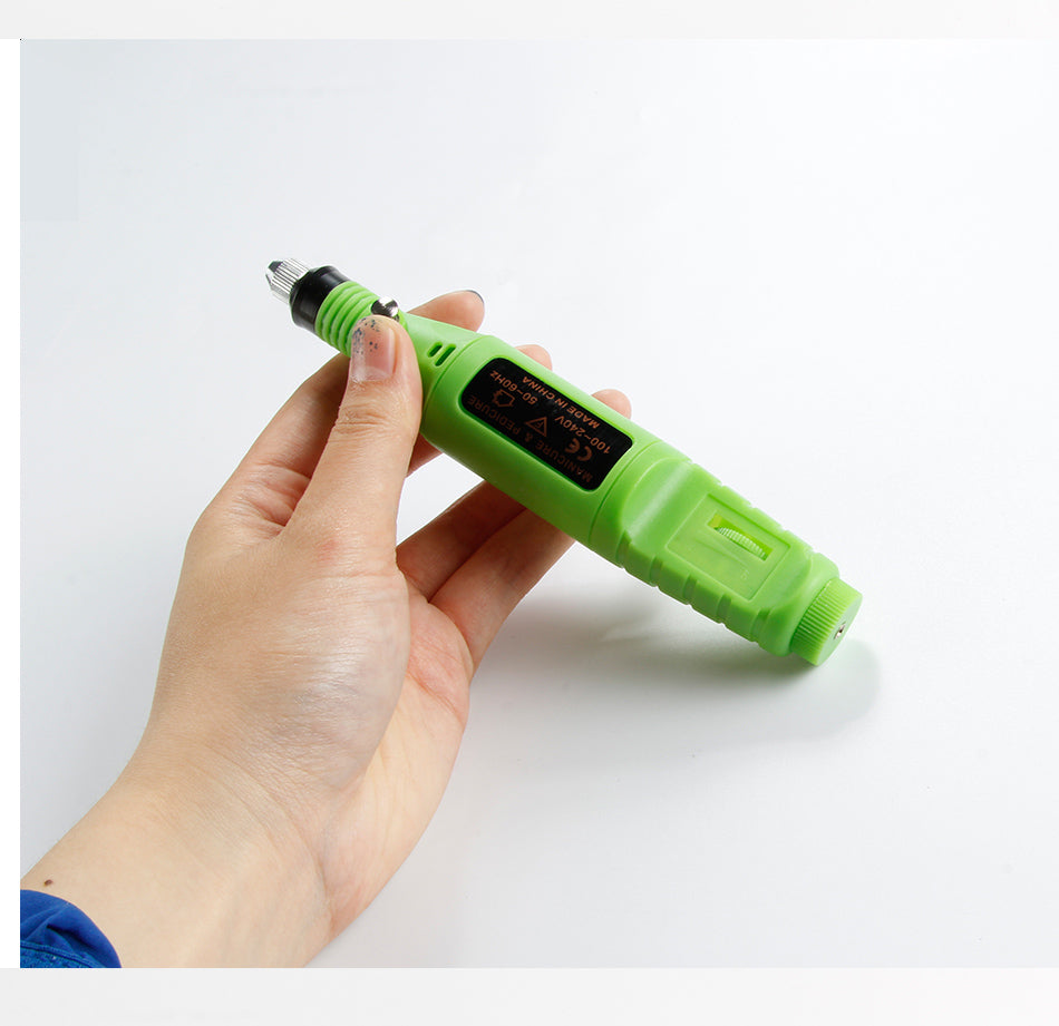 Electric Nail Polish Machine Pen Nail Art Tool - ViroxaStore