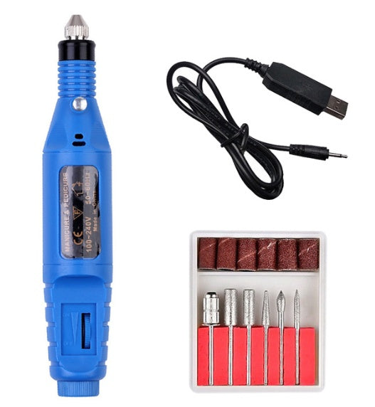 Electric Nail Polish Machine Pen Nail Art Tool - ViroxaStore