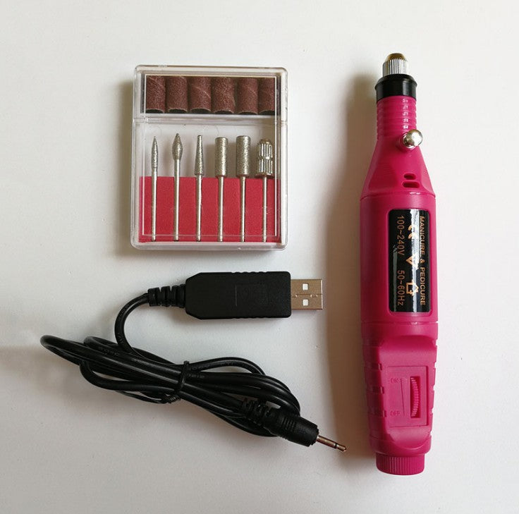 Electric Nail Polish Machine Pen Nail Art Tool - ViroxaStore