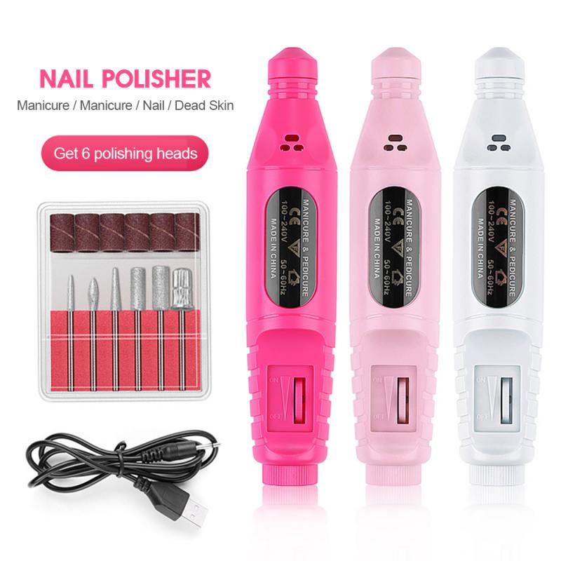 Electric Nail Polish Machine Pen Nail Art Tool - ViroxaStore