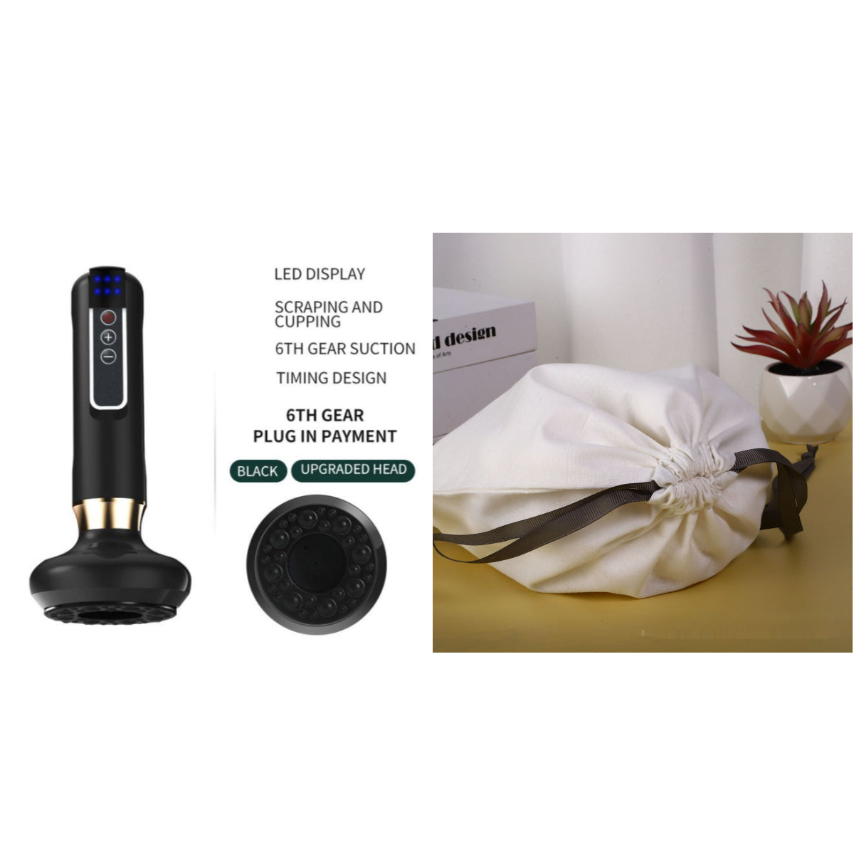 Electric Vacuum Cupping Massager - ViroxaStore