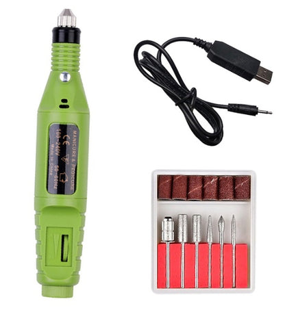 Electric Nail Polish Machine Pen Nail Art Tool - ViroxaStore