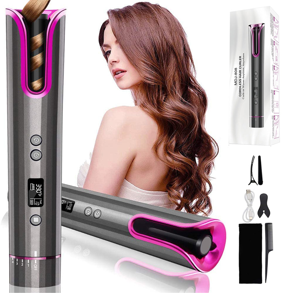 Cordless Automatic Hair Curler - ViroxaStore