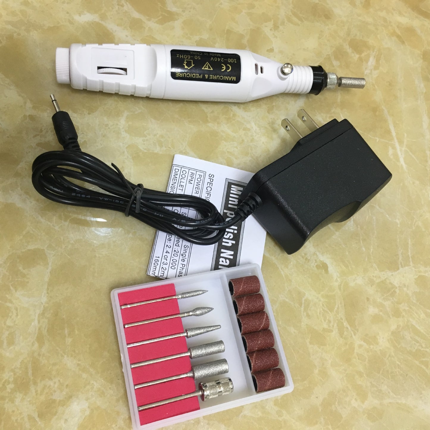 Electric Nail Polish Machine Pen Nail Art Tool - ViroxaStore
