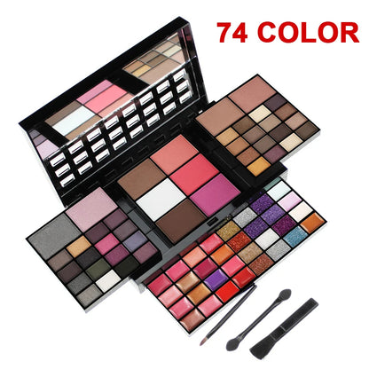 74-Color Makeup Kit - ViroxaStore