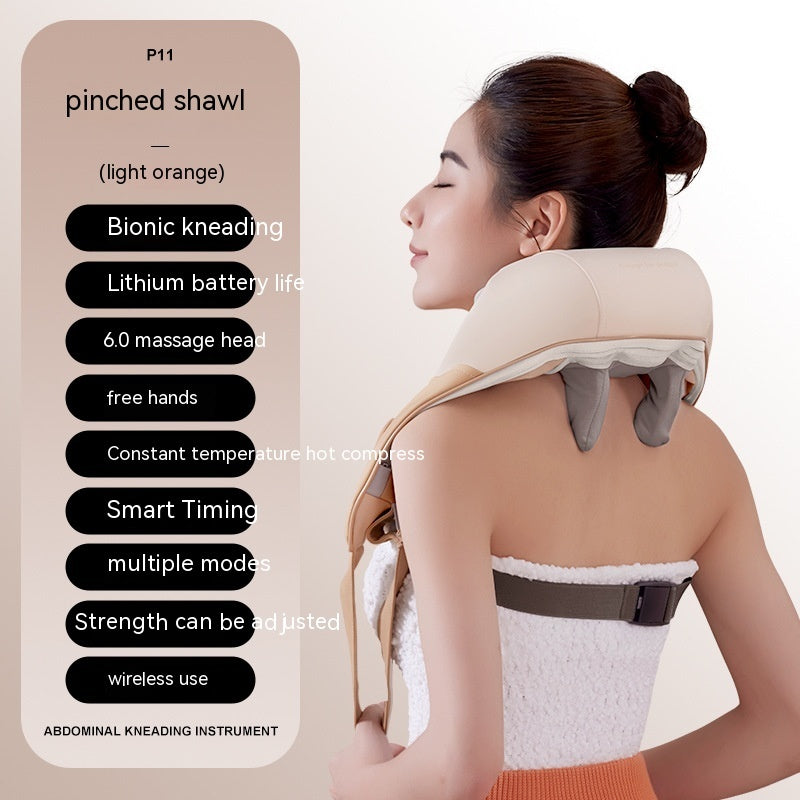 Oblique Muscle Shoulder And Neck Massager Clip Kneading Electric - ViroxaStore