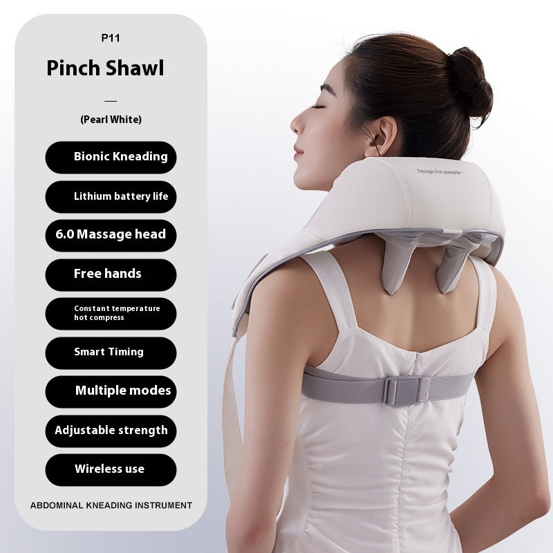 Oblique Muscle Shoulder And Neck Massager Clip Kneading Electric - ViroxaStore