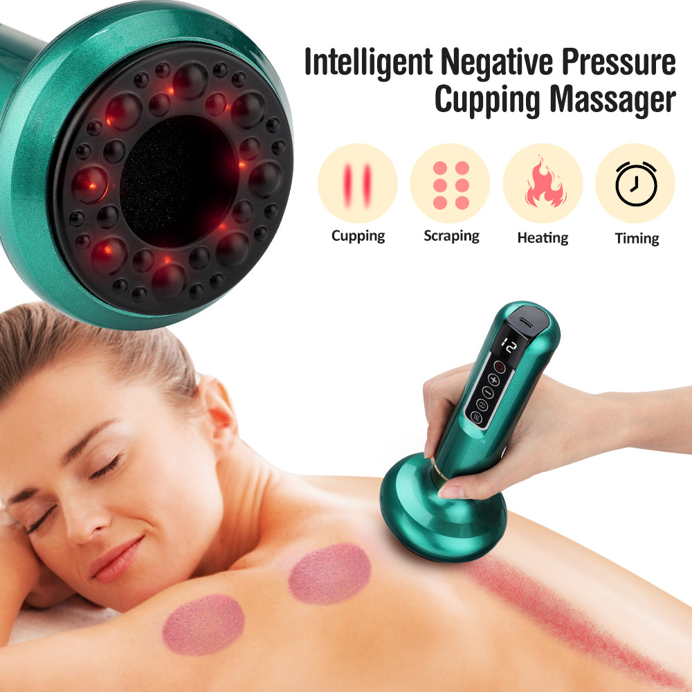Electric Vacuum Cupping Massager - ViroxaStore